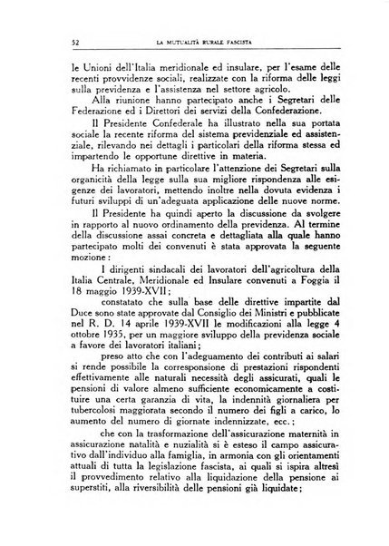 La mutualita rurale fascista rivista mensile della Federazione fascista mutue di malattia per i lavoratori agricoli