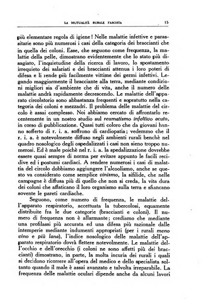 La mutualita rurale fascista rivista mensile della Federazione fascista mutue di malattia per i lavoratori agricoli