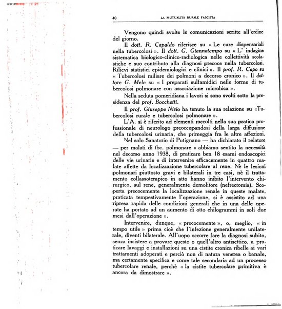 La mutualita rurale fascista rivista mensile della Federazione fascista mutue di malattia per i lavoratori agricoli