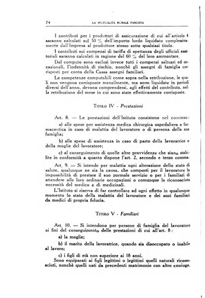 La mutualita rurale fascista rivista mensile della Federazione fascista mutue di malattia per i lavoratori agricoli