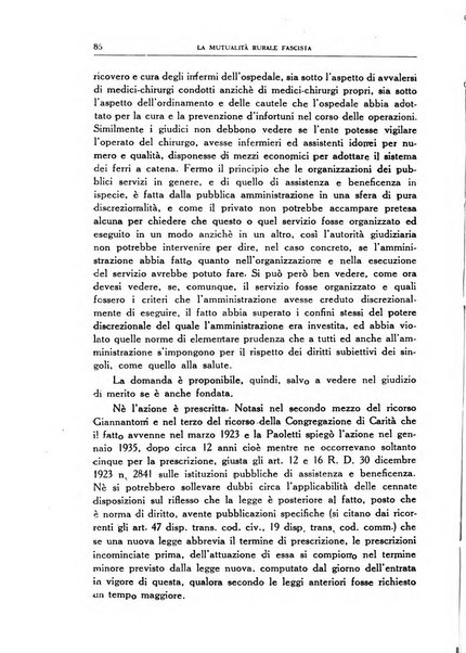 La mutualita rurale fascista rivista mensile della Federazione fascista mutue di malattia per i lavoratori agricoli