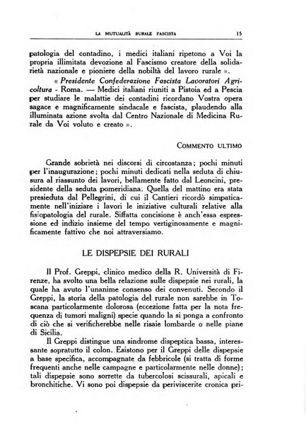 La mutualita rurale fascista rivista mensile della Federazione fascista mutue di malattia per i lavoratori agricoli