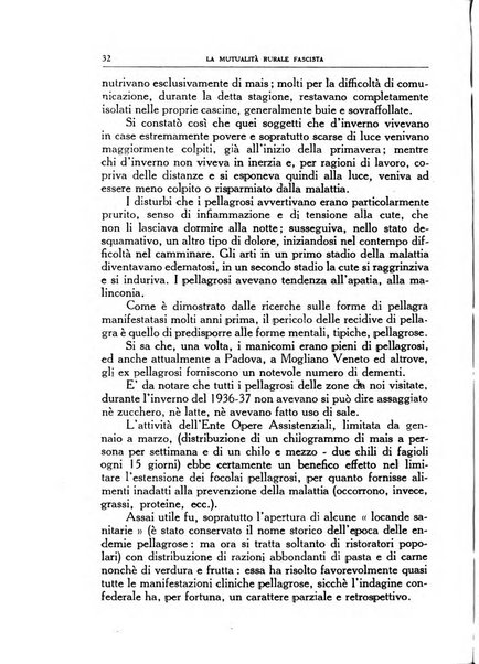 La mutualita rurale fascista rivista mensile della Federazione fascista mutue di malattia per i lavoratori agricoli