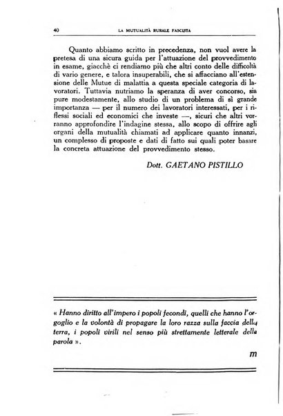 La mutualita rurale fascista rivista mensile della Federazione fascista mutue di malattia per i lavoratori agricoli