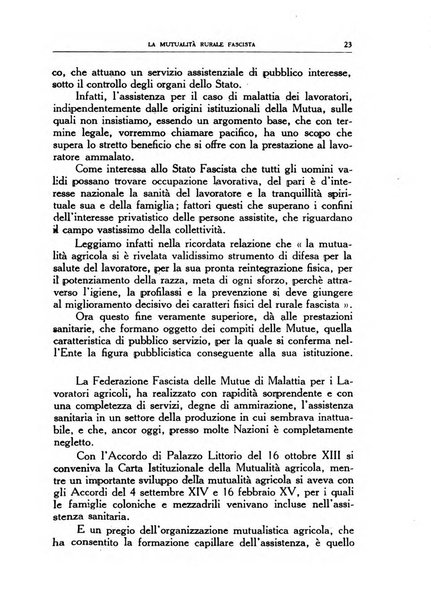 La mutualita rurale fascista rivista mensile della Federazione fascista mutue di malattia per i lavoratori agricoli