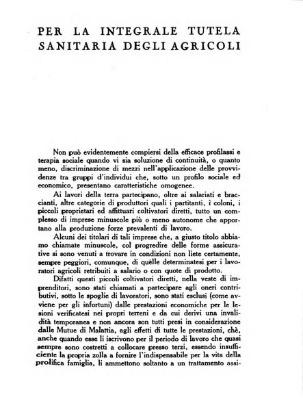 La mutualita rurale fascista rivista mensile della Federazione fascista mutue di malattia per i lavoratori agricoli