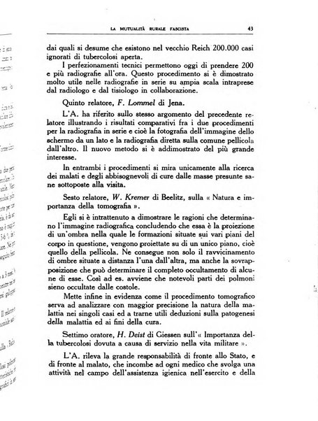 La mutualita rurale fascista rivista mensile della Federazione fascista mutue di malattia per i lavoratori agricoli