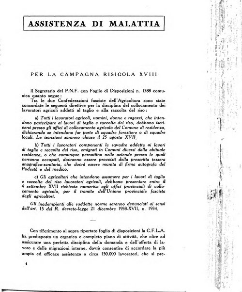 La mutualita rurale fascista rivista mensile della Federazione fascista mutue di malattia per i lavoratori agricoli