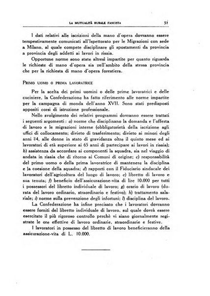 La mutualita rurale fascista rivista mensile della Federazione fascista mutue di malattia per i lavoratori agricoli