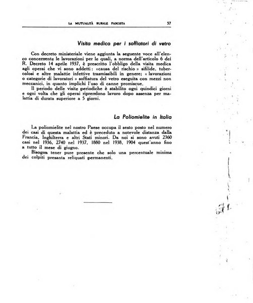 La mutualita rurale fascista rivista mensile della Federazione fascista mutue di malattia per i lavoratori agricoli