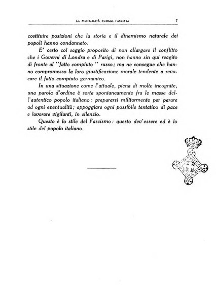 La mutualita rurale fascista rivista mensile della Federazione fascista mutue di malattia per i lavoratori agricoli