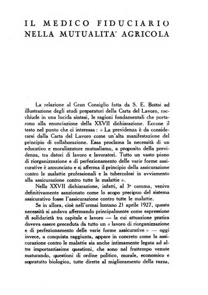 La mutualita rurale fascista rivista mensile della Federazione fascista mutue di malattia per i lavoratori agricoli