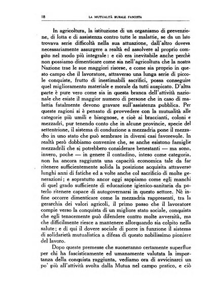 La mutualita rurale fascista rivista mensile della Federazione fascista mutue di malattia per i lavoratori agricoli