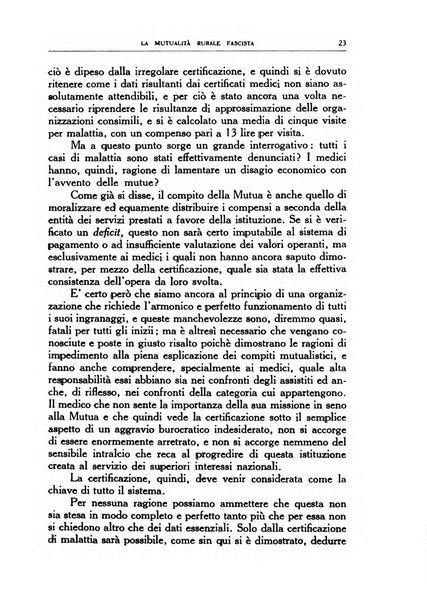 La mutualita rurale fascista rivista mensile della Federazione fascista mutue di malattia per i lavoratori agricoli