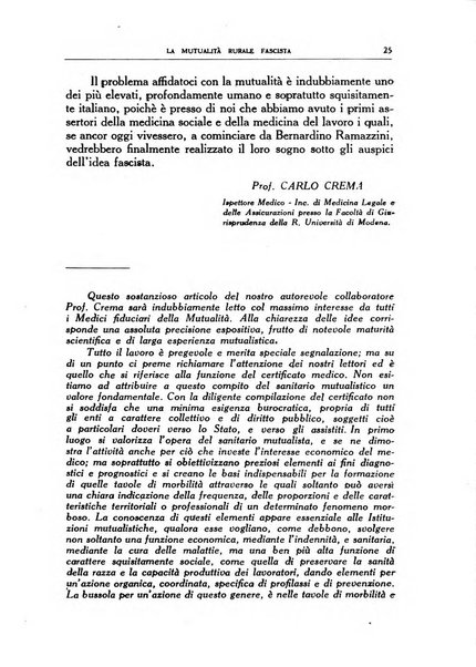 La mutualita rurale fascista rivista mensile della Federazione fascista mutue di malattia per i lavoratori agricoli