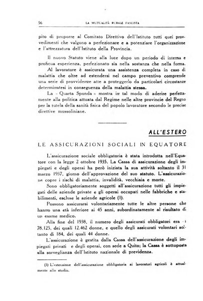 La mutualita rurale fascista rivista mensile della Federazione fascista mutue di malattia per i lavoratori agricoli