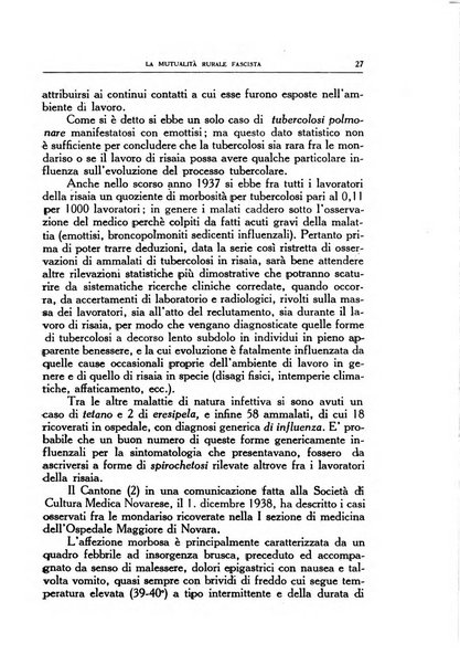 La mutualita rurale fascista rivista mensile della Federazione fascista mutue di malattia per i lavoratori agricoli