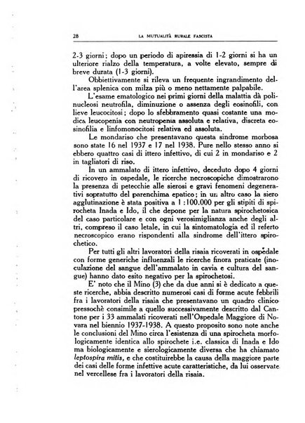 La mutualita rurale fascista rivista mensile della Federazione fascista mutue di malattia per i lavoratori agricoli