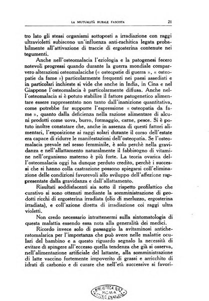 La mutualita rurale fascista rivista mensile della Federazione fascista mutue di malattia per i lavoratori agricoli