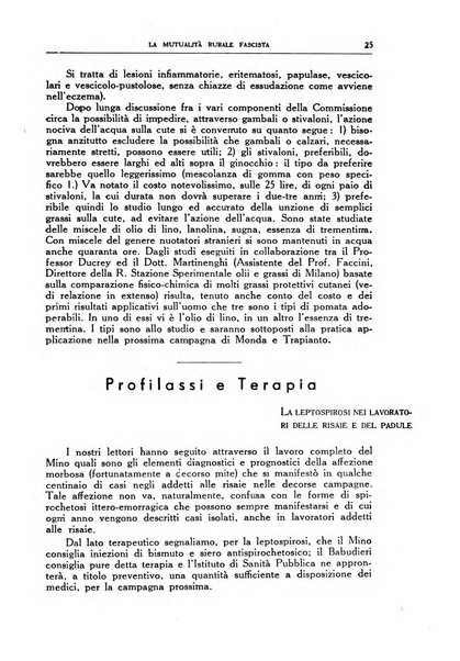 La mutualita rurale fascista rivista mensile della Federazione fascista mutue di malattia per i lavoratori agricoli