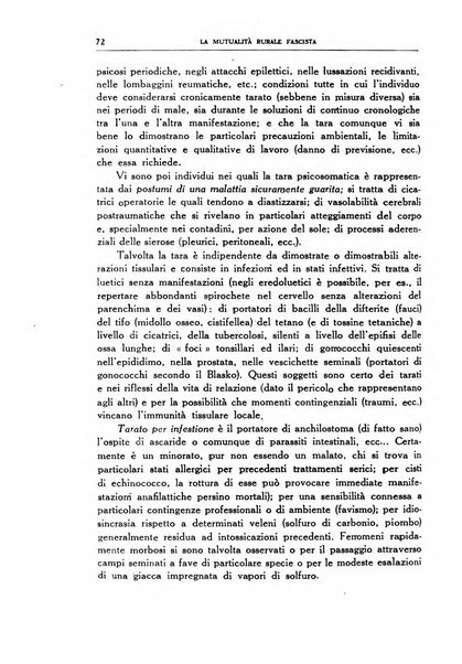 La mutualita rurale fascista rivista mensile della Federazione fascista mutue di malattia per i lavoratori agricoli