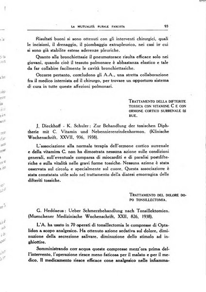 La mutualita rurale fascista rivista mensile della Federazione fascista mutue di malattia per i lavoratori agricoli