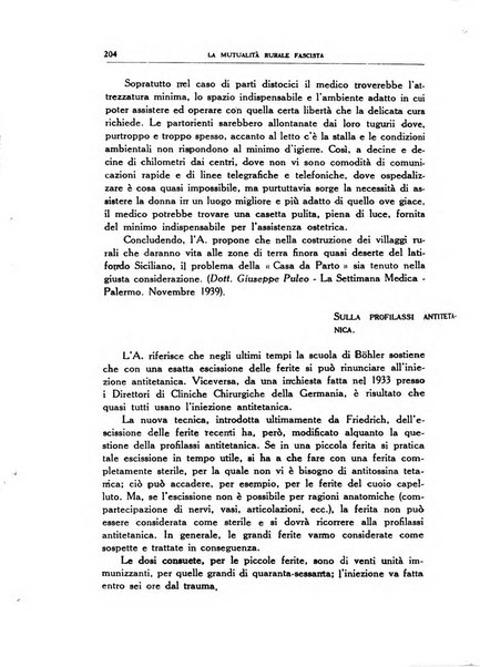 La mutualita rurale fascista rivista mensile della Federazione fascista mutue di malattia per i lavoratori agricoli