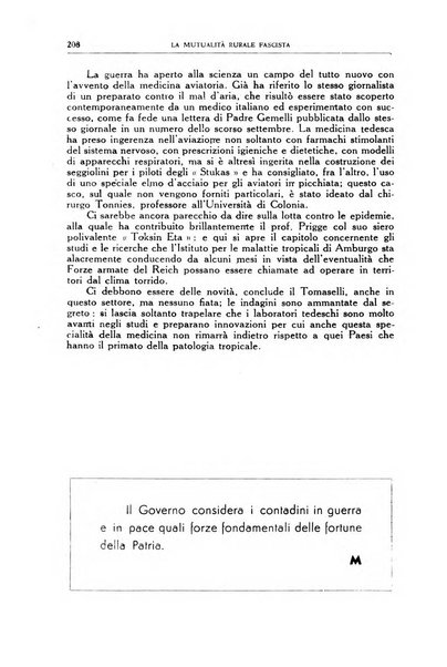 La mutualita rurale fascista rivista mensile della Federazione fascista mutue di malattia per i lavoratori agricoli