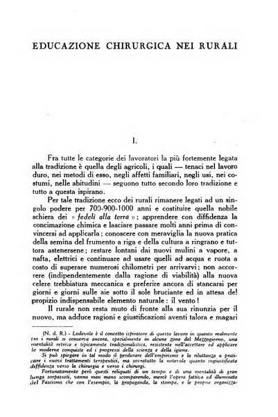 La mutualita rurale fascista rivista mensile della Federazione fascista mutue di malattia per i lavoratori agricoli