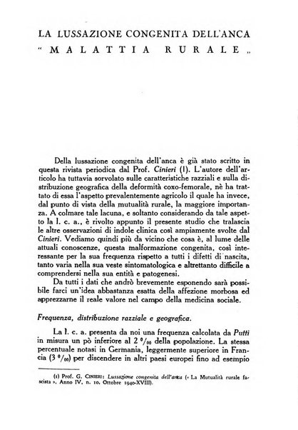 La mutualita rurale fascista rivista mensile della Federazione fascista mutue di malattia per i lavoratori agricoli