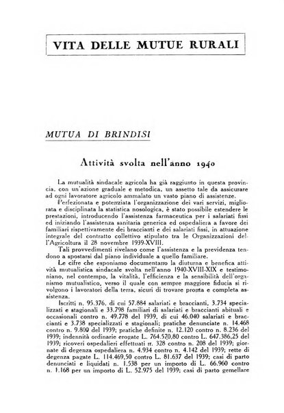 La mutualita rurale fascista rivista mensile della Federazione fascista mutue di malattia per i lavoratori agricoli