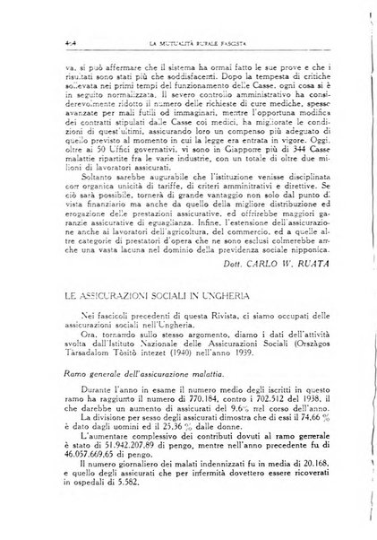 La mutualita rurale fascista rivista mensile della Federazione fascista mutue di malattia per i lavoratori agricoli