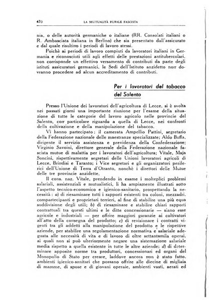 La mutualita rurale fascista rivista mensile della Federazione fascista mutue di malattia per i lavoratori agricoli