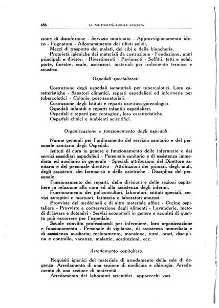 La mutualita rurale fascista rivista mensile della Federazione fascista mutue di malattia per i lavoratori agricoli