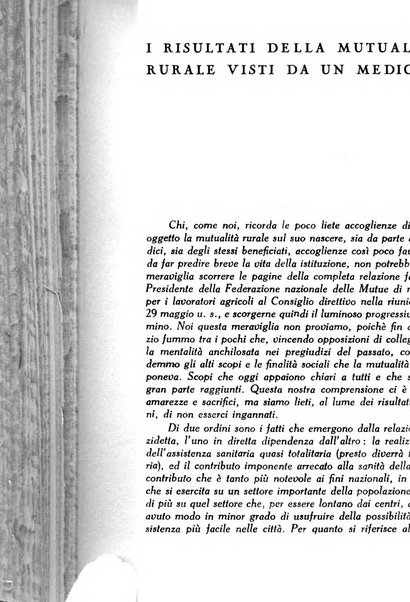 La mutualita rurale fascista rivista mensile della Federazione fascista mutue di malattia per i lavoratori agricoli