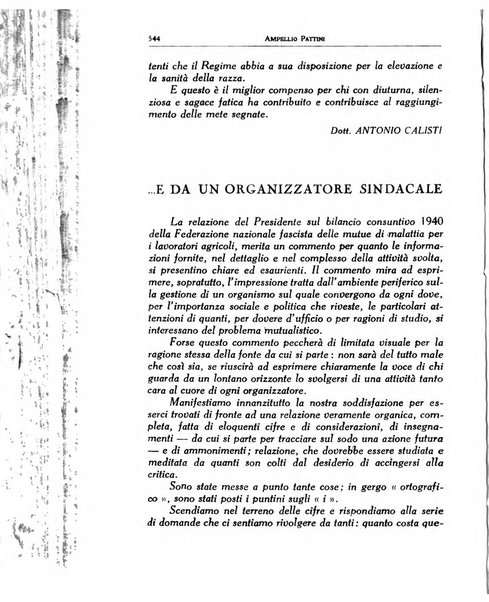 La mutualita rurale fascista rivista mensile della Federazione fascista mutue di malattia per i lavoratori agricoli