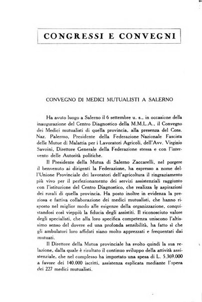 La mutualita rurale fascista rivista mensile della Federazione fascista mutue di malattia per i lavoratori agricoli