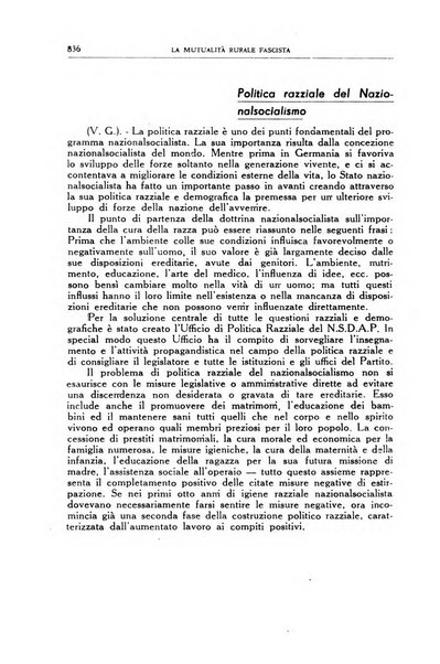 La mutualita rurale fascista rivista mensile della Federazione fascista mutue di malattia per i lavoratori agricoli