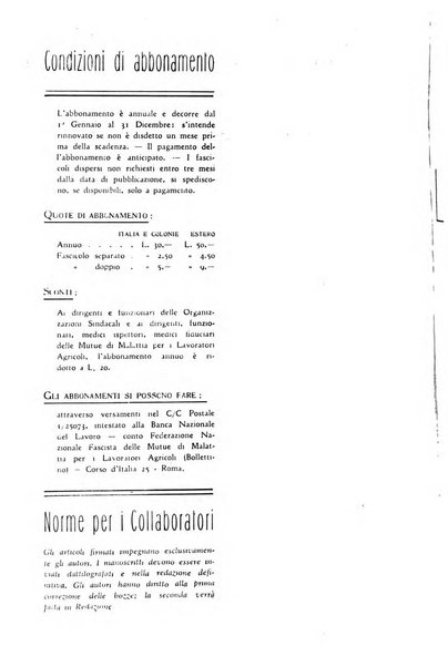 La mutualita rurale fascista rivista mensile della Federazione fascista mutue di malattia per i lavoratori agricoli