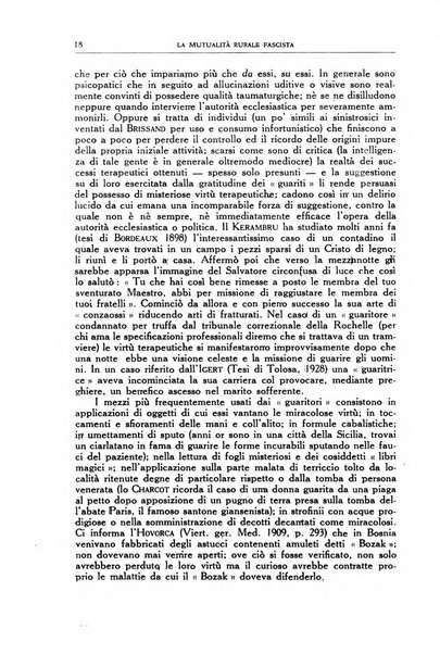 La mutualita rurale fascista rivista mensile della Federazione fascista mutue di malattia per i lavoratori agricoli