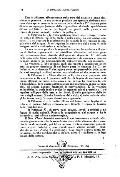 La mutualita rurale fascista rivista mensile della Federazione fascista mutue di malattia per i lavoratori agricoli