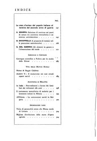 La mutualita rurale fascista rivista mensile della Federazione fascista mutue di malattia per i lavoratori agricoli