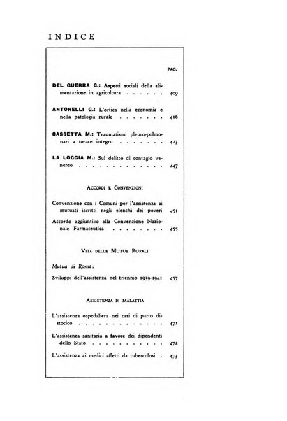 La mutualita rurale fascista rivista mensile della Federazione fascista mutue di malattia per i lavoratori agricoli