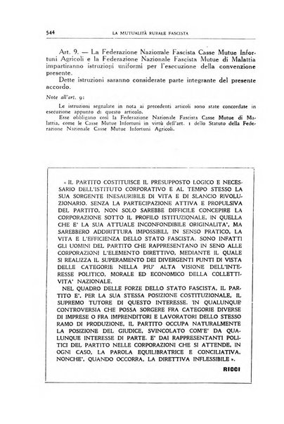 La mutualita rurale fascista rivista mensile della Federazione fascista mutue di malattia per i lavoratori agricoli