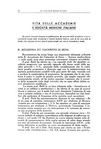 La mutualita rurale fascista rivista mensile della Federazione fascista mutue di malattia per i lavoratori agricoli