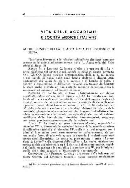 La mutualita rurale fascista rivista mensile della Federazione fascista mutue di malattia per i lavoratori agricoli