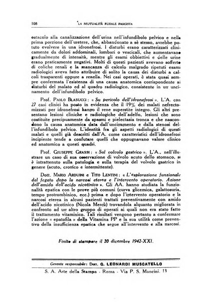 La mutualita rurale fascista rivista mensile della Federazione fascista mutue di malattia per i lavoratori agricoli