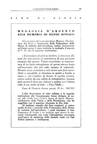 La mutualita rurale fascista rivista mensile della Federazione fascista mutue di malattia per i lavoratori agricoli