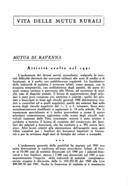 La mutualita rurale fascista rivista mensile della Federazione fascista mutue di malattia per i lavoratori agricoli