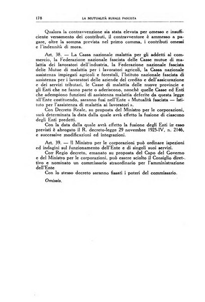 La mutualita rurale fascista rivista mensile della Federazione fascista mutue di malattia per i lavoratori agricoli